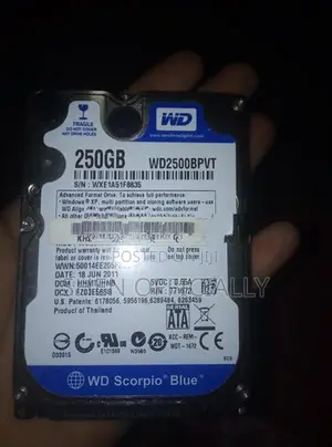 WD 250GB Laptop Hard Drive