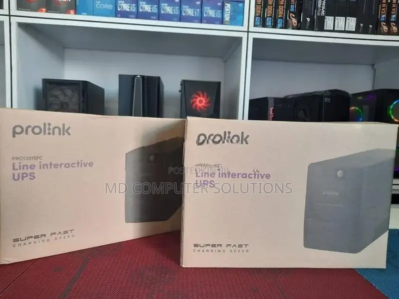 PROLINK 1.2KVA PRO1201SFC BRAND NEW UPS