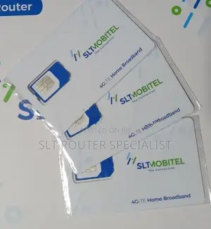Pre-paid SLT Broadband SIM New