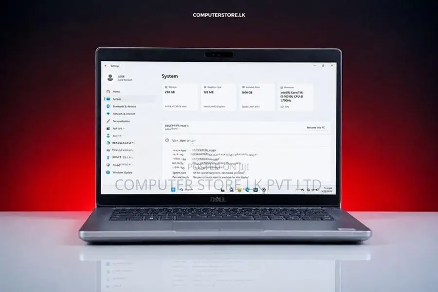 Dell Latitude 5410 Intel Core I5 10th Gen 8GB RAM 256GB NVME SSD