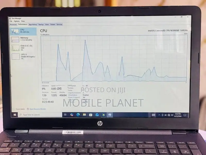 HP INTEL CELERON N3060 4GB 500GB HDD