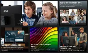 MSI Pro MP275Q 27" 100Hz 1ms 2560 x 1440 WQHD 2K IPS Frameless Monitor