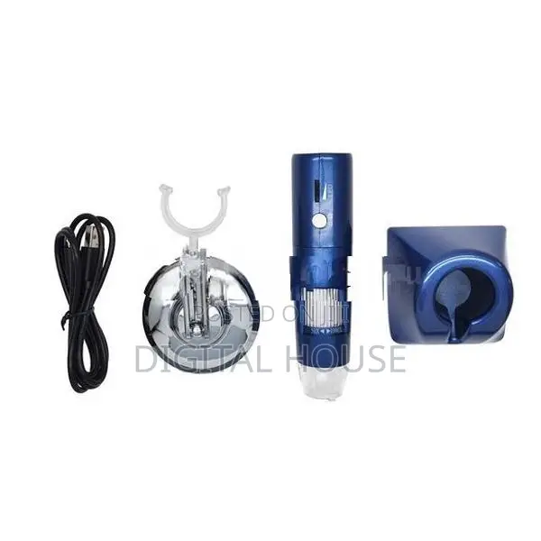 Camera Microscope Digital Zoom Magnifier x 1600 Led 8 new.