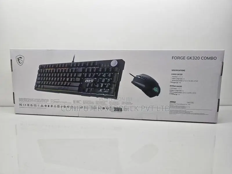 MSI FORGE GK320 COMBO (Keyboard and Mouse)