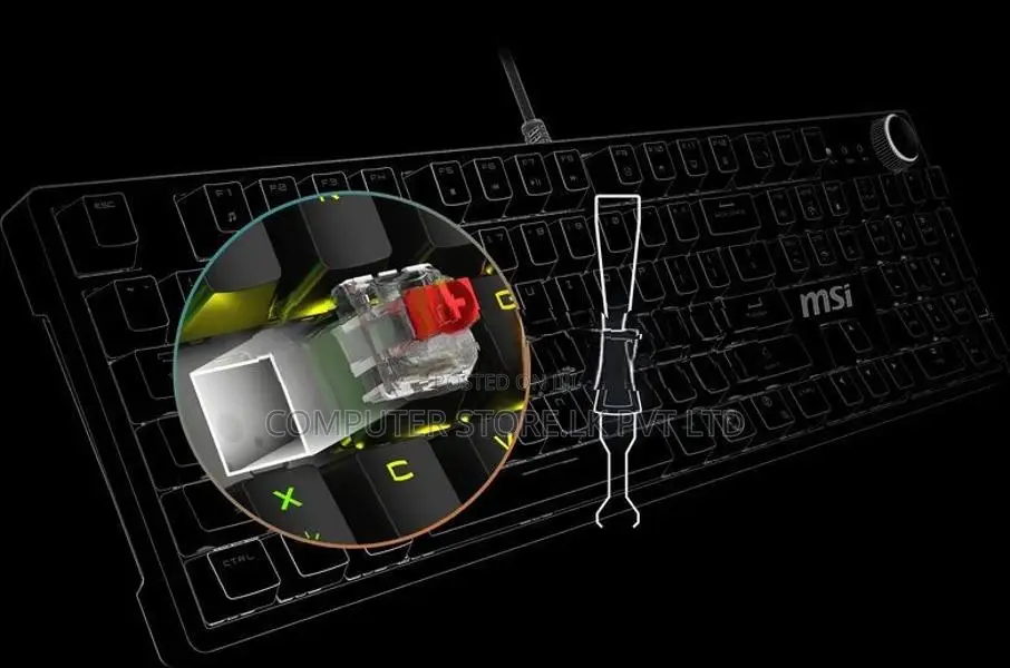 MSI FORGE GK320 COMBO (Keyboard and Mouse)