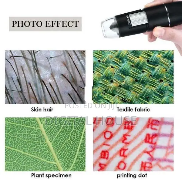 camera Microscope Digital 1600 X Magnifier LED 8