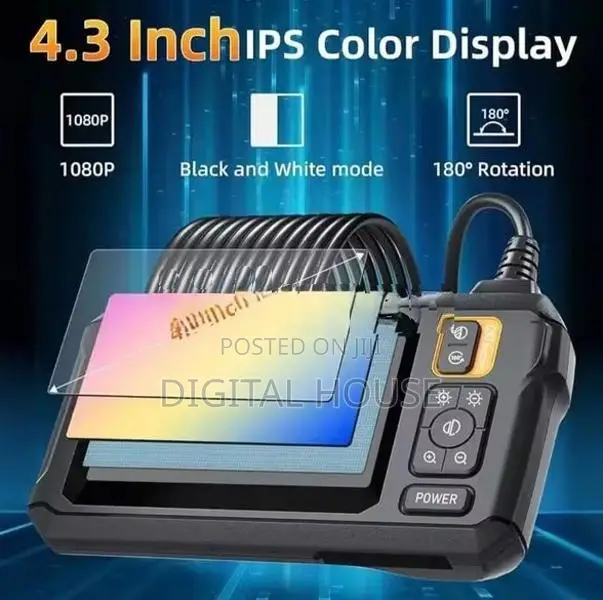 Camera Endoscope / 4.3inch Digital Display 2 Meter Cable - new