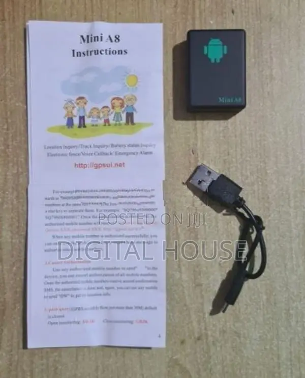 Voice Sound Gsm Device + Gps Tracker / A8 New .