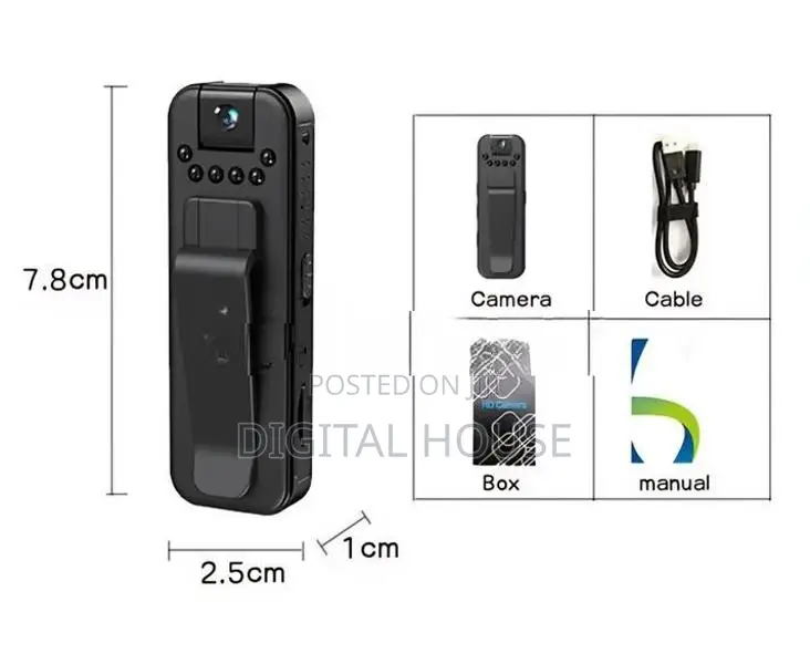 Camera USB Pen 12mp HD 1080p + 10 hrs voice recording / model L7 ..