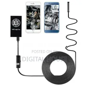 Camera wifi Endoscope 5mp Waterproof 5 Meter Cable Length - new