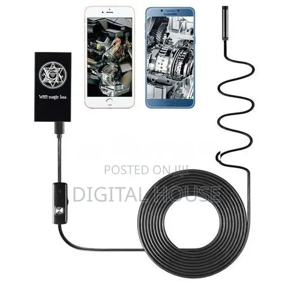 Camera wifi Endoscope 5mp Waterproof 5 Meter Cable Length - new