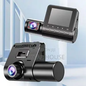 camera car dash 12mp HD Front + inside revers recording 3in1 .