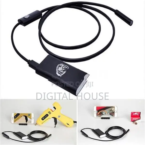 Camera wifi Endoscope 5mp Waterproof 5 Meter Cable Length - new