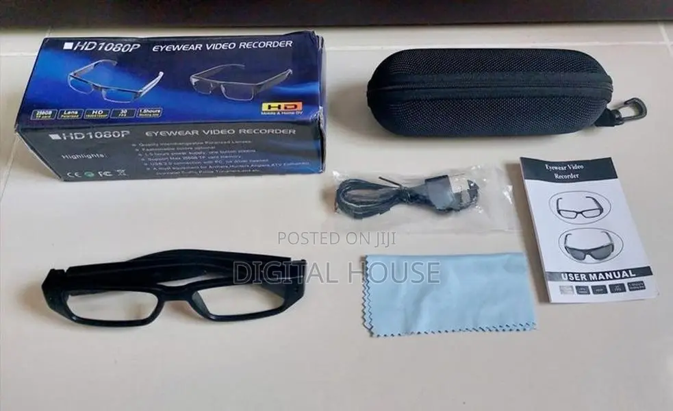 Camera spectacle glass Video Recording 12mp Full-Hd / 1080P. .