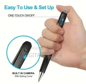 Camera Pen Mini 12mp full Hd / 1820p 2 Hrs video Recording