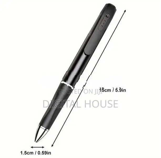 Camera Pen Mini 12mp full Hd / 1820p 2 Hrs video Recording