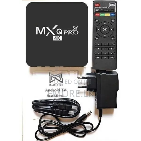 4k Android Tv Box 4GB / 8GB RAM - 32GB 128GB ROM MXQ Pro Smart