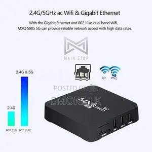 4k Android Tv Box 4GB / 8GB RAM - 32GB 128GB ROM MXQ Pro Smart