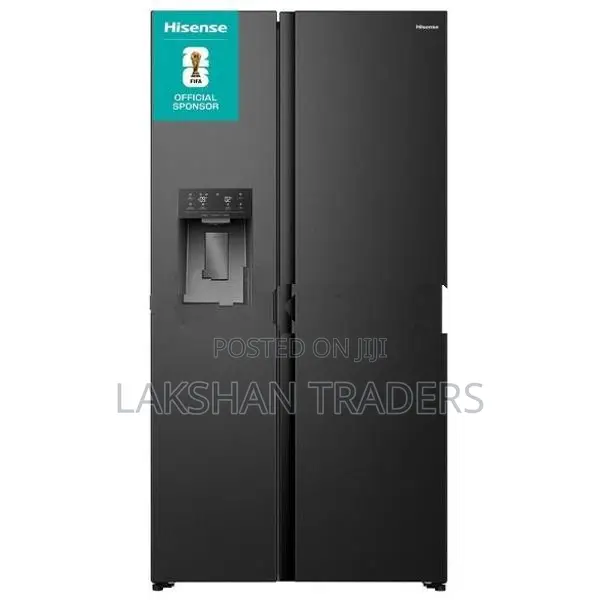 Hisense 528L Side-by-side Inverter Water & Ice Dispenser Refrigerator