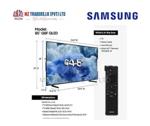 SAMSUNG 85″ QLED Q8F 4K Vision AI Smart TV
