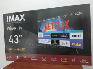 New IMAX (JAPAN) 43" QLED 4K UHD Smart Android q4 LED TV