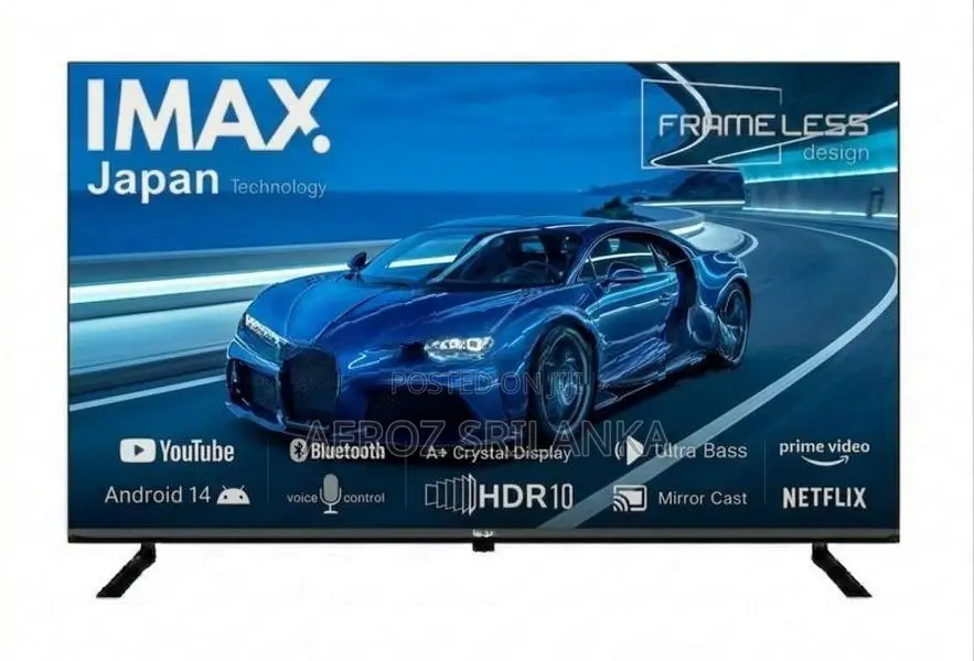 IMAX 43'' QLED Ultra HD 4K Smart TV with Voice Control