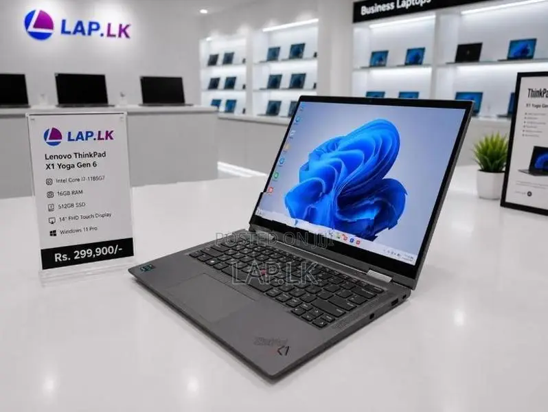 Lenovo 6th Gen Core i7 1185G7–11th 16GB RAM 256GB NVMe