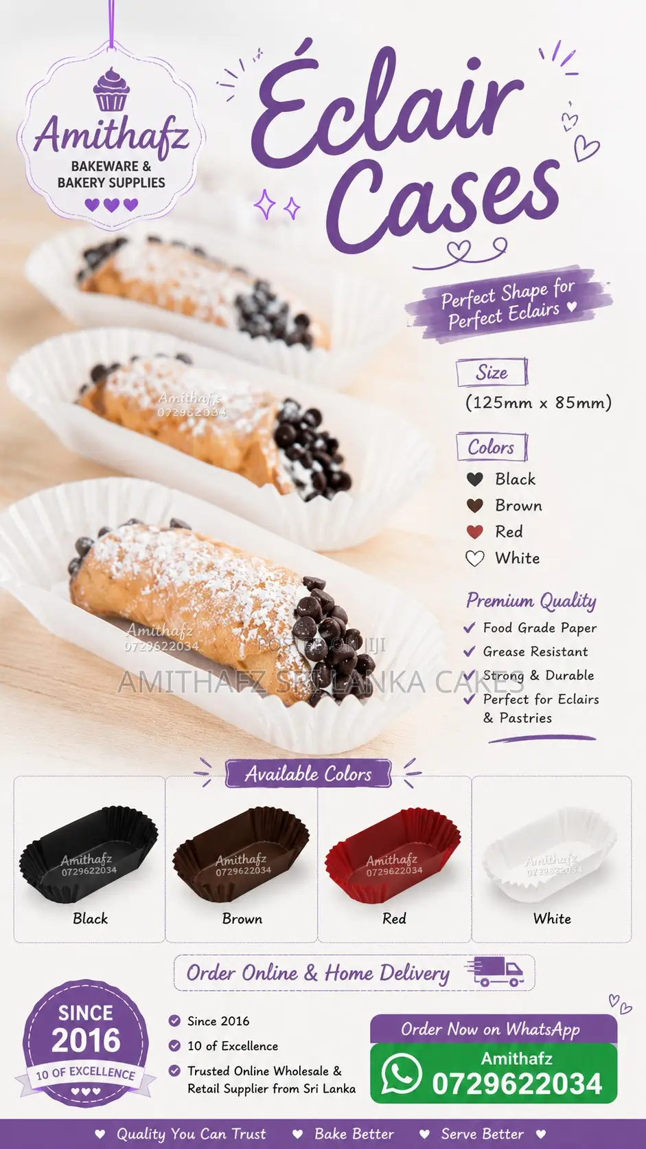 Looking for Premium Éclair Cases in Sri Lanka