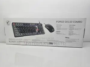 MSI FORGE GK110 Gaming Keyboard & Mouse Combo 🎮