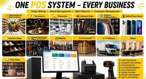 One POS Billing System for Every Retail & Wholesale Business.