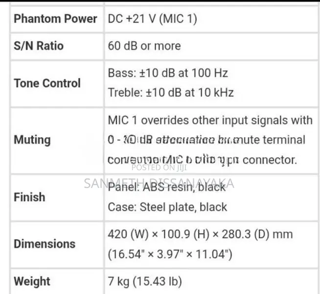 A-2060 Mixer Power Amplifier
