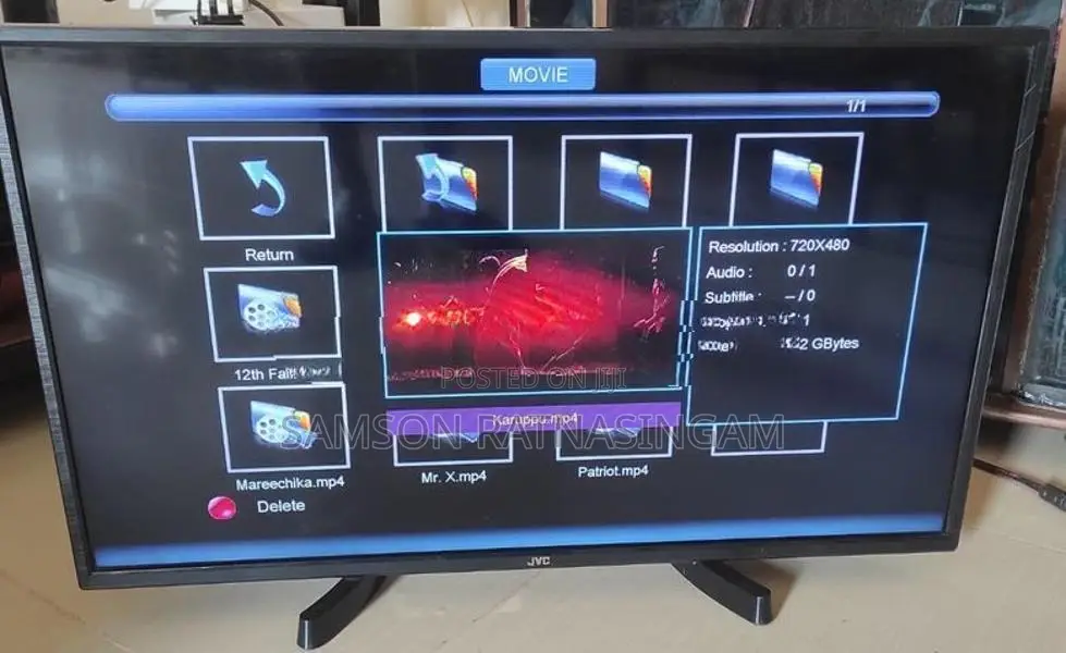 JVC 32” LED TV