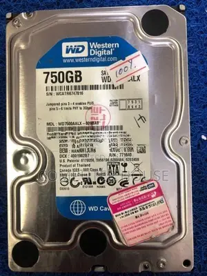 WD 750GB Hard Disk