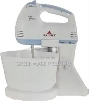 Bright Hand Mixer with Bowl (BR 520B)