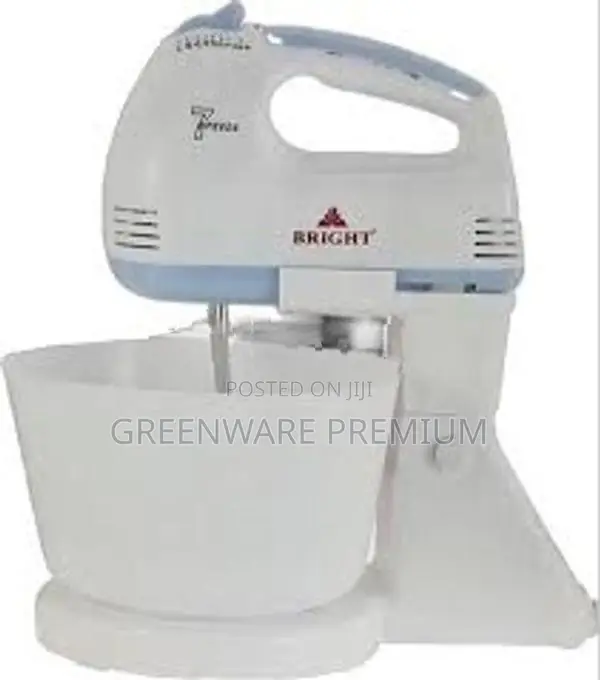 Bright Hand Mixer with Bowl (BR 520B)