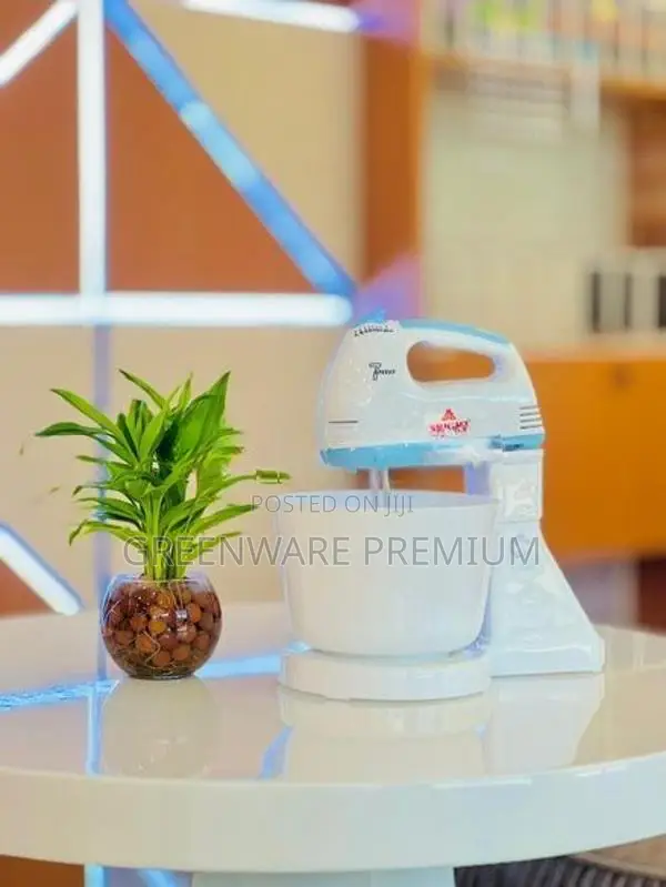Bright Hand Mixer with Bowl (BR 520B)