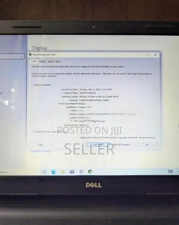 Dell Inspiron I3 Laptop