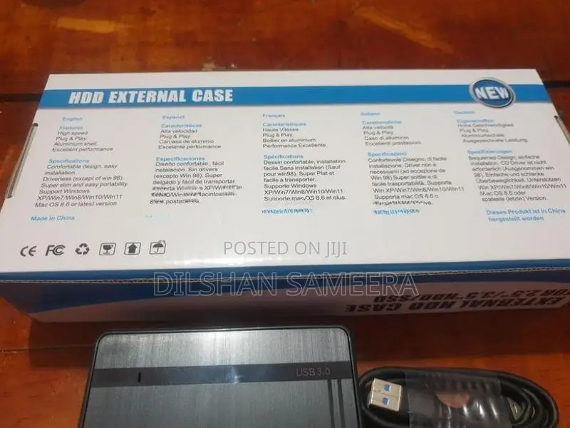 3TB Seagate Hard Drive With Desktop 3.5' HDD Enclosure PC Games