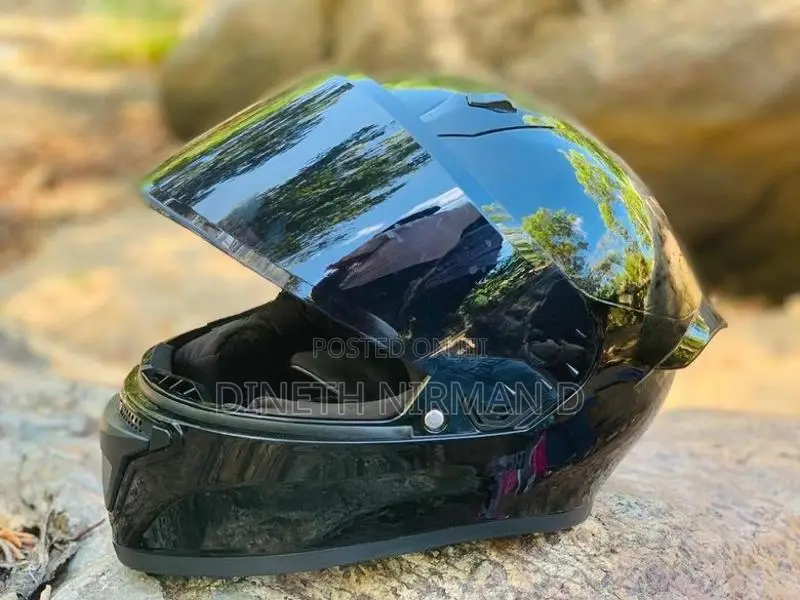 Vegas Black Shine Helmet