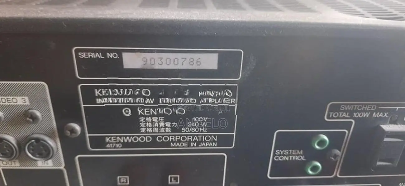 Kenwood Amplifier