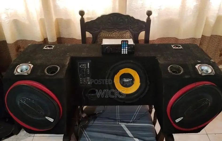 Three Wheel Speaker Set
