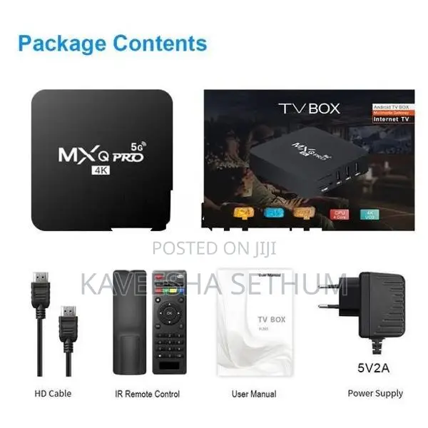 MXQ Pro 5G TV Box