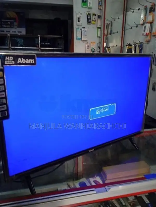 Adans 32` Black LED Tv