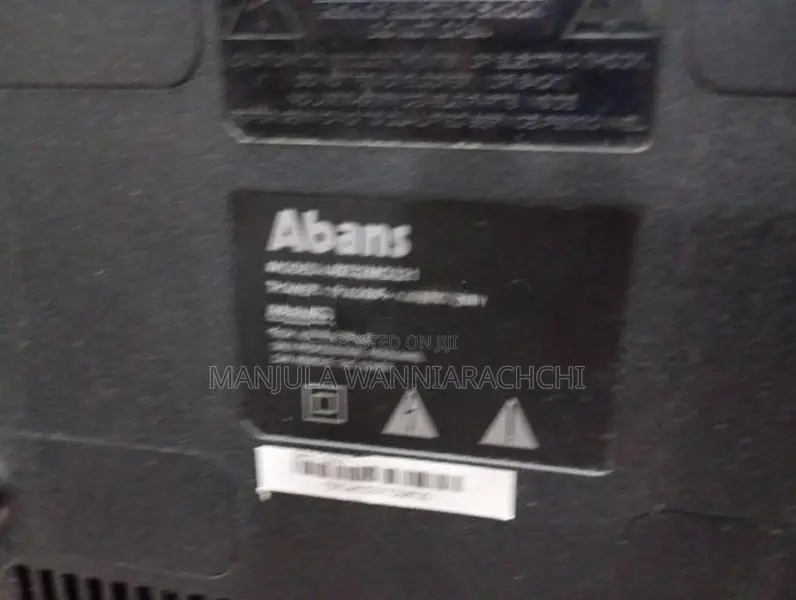 Adans 32` Black LED Tv