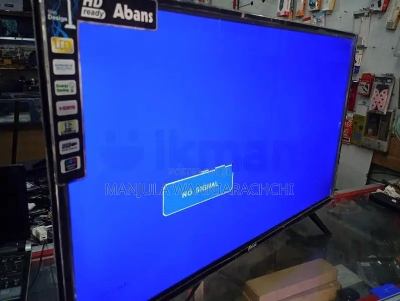 Adans 32` Black LED Tv