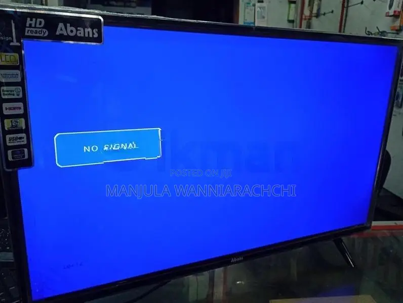 Adans 32` Black LED Tv