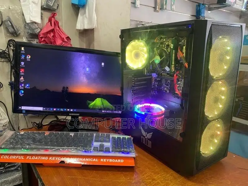 Core i5 4th 8GB RAM 22'' Desktop Gaming Computer