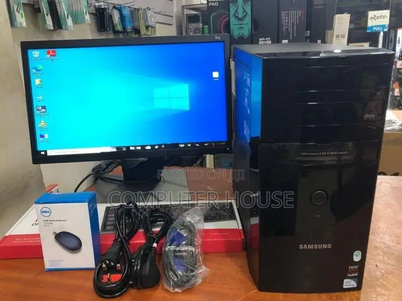Core i3 2nd 8GB RAM 20’’ Wide LED Monitor Full Set Desktop CPU Compute