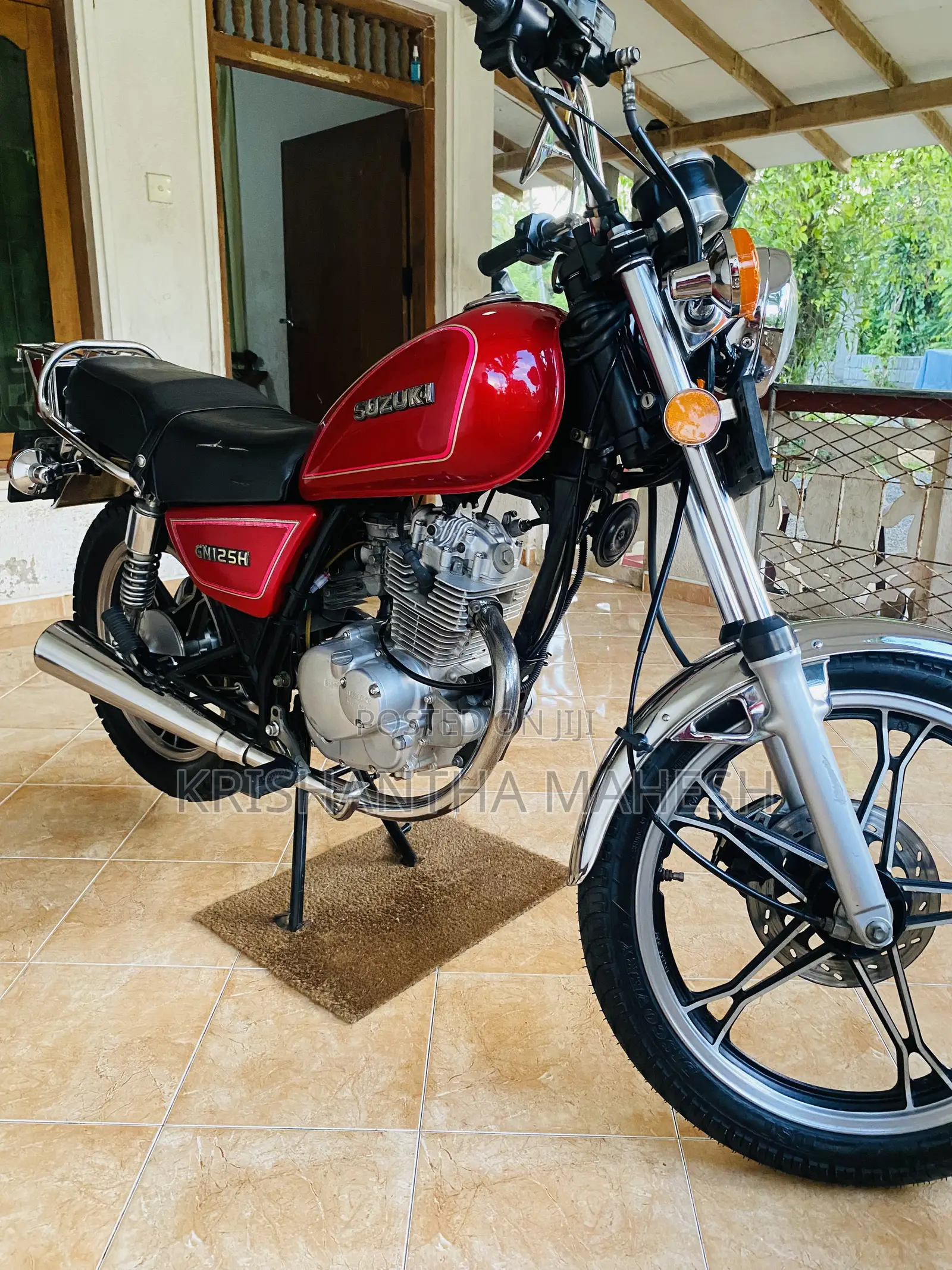 New Suzuki GN 125-2 2018 Red