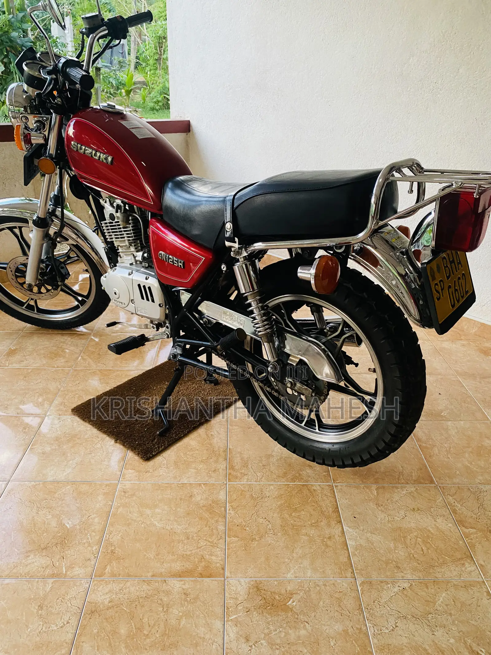 New Suzuki GN 125-2 2018 Red